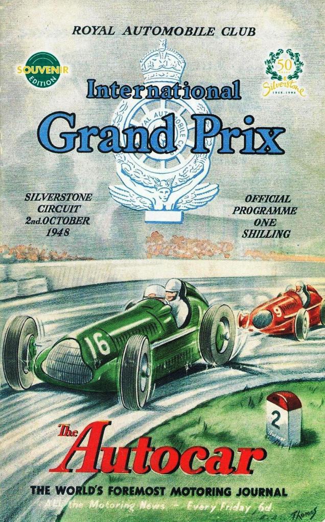 Formula One: 1948 International Grand Prix, Silverstone - Racing Daydreams by Colin Johnston